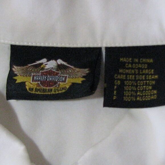 Harley-Davidson Racing Short-Sleeve Zip-up Shirt - Picture 3 of 5